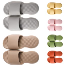 Autumn Designer Slippers Shoes and Summer Breathable Cool Antiskid Supple Yellow Khaki Orange Green Hotels Beaches Other Places Slippers 59