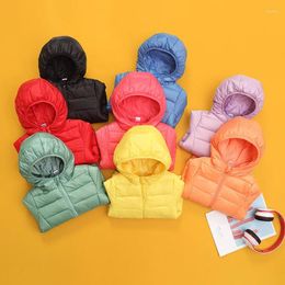 Down Coat Children Jacket Men And Women Of Fund 2024 Autumn Winters Cuhk Baby Light Feather