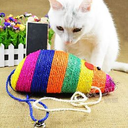 Toys Mouse Style Pet Cat Toys Scratching Cat Toys Ball Sisal Scratch Training Tool Animal Supplies For Pet Product