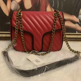 Fashion Women stripe Shoulder Bags Classic Gold Chain 26cm Bag Heart Style Women Bag Handbag Tote Bags Messenger Handbags252H