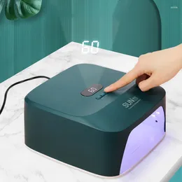 Nail Dryers 1Pc Dryer Professional 48W UV Portable LED Lamp Gel Manicure With 33pcs Light Nails Polish Curing &