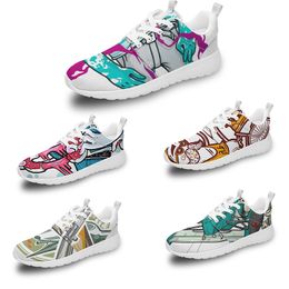 2024 Hot selling shoes Men's and women's outdoor sneakers blue pink yellow sneakers 1a24