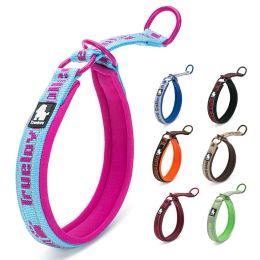 Collars Truelove Soft Slip Dog Collar Reflective Adjustable P Chain Training Choke Collars Dog Training for Small Medium Large Dogs