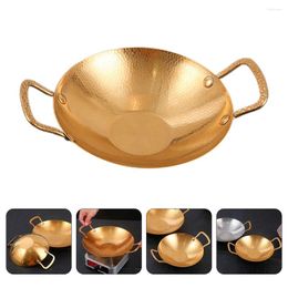 Pans Amphora Baking Kitchen Metal Pot Cookware Household Frying Stainless Steel Outdoor Griddle Kitchenware Stockpot Wok