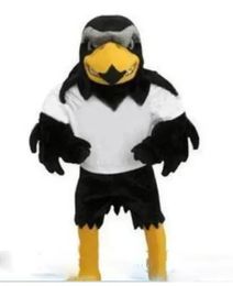 2024 Adult Size made Deluxe Plush Falcon Mascot Costume Halloween Christmas Cartoon Character Outfits Suit Advertising Leaflets Clothings