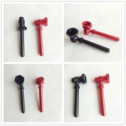 Newest Spy Screw bolt Shaped smoking metal pipe Tobacco Cigarette Hand Secret Pipes Tools Accessories 7 colors 8cm Length Fashion ZZ