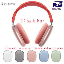 r Max Bluetooth Earbuds Headphone Accessories Transparent TPU Solid Silicone Waterproof Protective Case Airpod Maxs Headphones Headset Cover Case 83