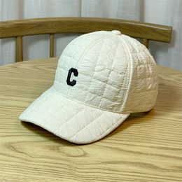 Luxury Embroidered Baseball Hat Spring and Autumn Curved Roof Hat Bubble Fashion Cotton Casual Dome Trendy Hat