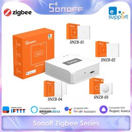 Control SONOFF Zigbee ZBBridge Smart Home Control With Wireless Switch/ Temperature Humidity/ Motion/ Door Sensor For Alexa Google Home