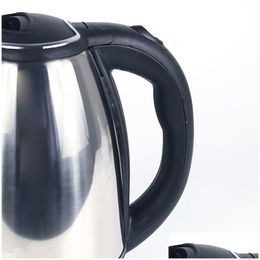 Electric Kettles Stainless Steel Electric Kettle Boiling Factory Drop Delivery Home Garden Home Appliances Kitchen Appliances Otasf