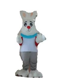 Adult Size Plush Rabbit Mascot Costume Halloween Christmas Cartoon Character Outfits Suit Advertising Leaflets Clothings