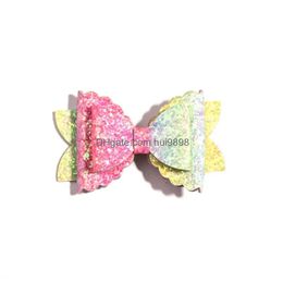 Hair Accessories 1 Pcs Baby Girl Infant Accessory Clothes Born Clip Headwear Princess Children Cute Bow Butterfly Hairpin Gift Lovel Dhdb8