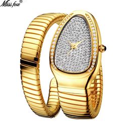 Missfox Watch Baojia Snakehead Advanced Sense Ins Style Snakehead Unique Fashion Womens Watch