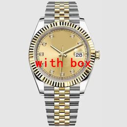 Datejust luxury watches for men fashion watch 904L 28/31 waterproof quartz orologi battery automatic all stainless steel datejust iced out watches 36/41mm SB007 C23