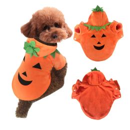 Hoodies Christmas pet clothes Pumpkin funny clothes Cute pet Halloween costume Dog clothes Crystal fleece polar fleece cat pet universal