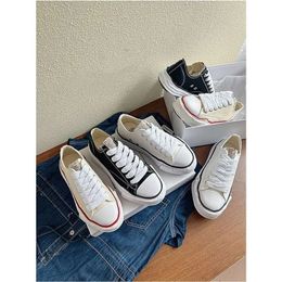 Marken CO Maison Mihara Yasuhiro Mmy Schuhe auflösen Schuhe Männer lässige Leinwandschuhe Damen Sneaker Vintage Schnüre-up gelbe mänfürmische Sneaker S