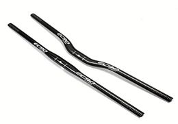 EC90 Bicycle handlebar 760mm Carbon MTB Flat Riser Handlebar Black Carbon Handle Bar MTB Mountain FlatRiser 3K Handlebar2799043