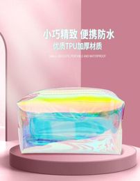 Cosmetic Bags Cases Fashion Laser Bag Women Makeup Case TPU Transparent Beauty Organiser Pouch Female Jey Lady Make Up Waterpr62190041270764