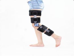 Orthopedic Hinged Knee Brace Support Adjustable Splint Stabilizer Wrap Sprain PostOp Hemiplegia Flexion Extension Joint Support9836030