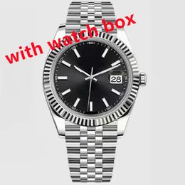 Mens mechanical watches couples style waterproof watches luxury quartz montre de luxe full stainless steel strap wristwatch 36/41MM 28/31MM multi styles SB013 B4