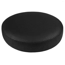 Chair Covers Cover Stool Round Padded Cushion Bar Anti-slip Elastic Slipcover For