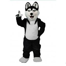 Mascot Costumes Halloween Howie Husky Black Wolf Dog Cartoon Character Adt Women Men Dress Carnival Unisex Adts Drop Delivery Appare Dhrpx