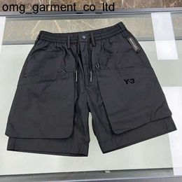 New 24ss Mens Shorts Summer Y 3 Streetwear Shorts Korean Style Black Cargo Shorts Breathable Mens Fashion brand Versatile shorts