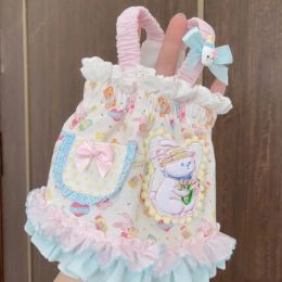 Dresses Cute Summer Rabbit Princess Dogs Skirt Dogs Clothing Pet Dress for Small Dog Clothes Small Costume French Bulldog Dogs Clothes
