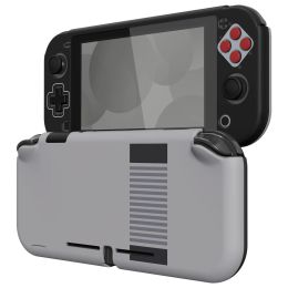 Cases PlayVital Classics NES Style Protective Case for Nintendo Switch Lite W/Screen Protector & Thumb Grips