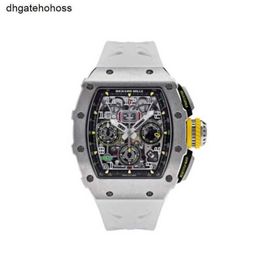 Richarmills Watch Swiss Mechanical Watches Richarsmilles Titanium Automatic Flyback Timer Wristwatch Rm1103 Mens frj