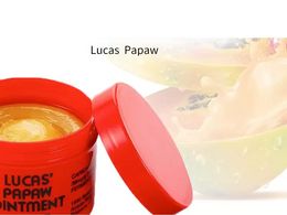 Lucas 75g Beauty Makeup Unguento alla papaia Balsamo per labbra Australia Creme idratanti 75g Unguenti Cura quotidiana