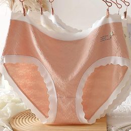 Women's Panties Comfortable And Soft High-waist Cotton For Plus-size Women