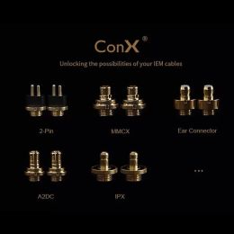 Accessories Effect Audio ConX Basic Set & Full Set Connectors2Pin(0.78mm) /MMCX /PIPX /A2DC /Ear Connector