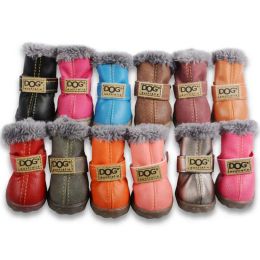 Shoes Waterproof Pet Shoes Winter Dog Cat Snow Boots Warm Puppy Booties for Chihuahua