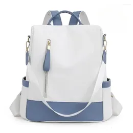 School Bags Women Backpack Casual Shoulder Bag Fashion Pretty Nylon Fabric Female Stylish Elegant Girls Mochila Mochilas