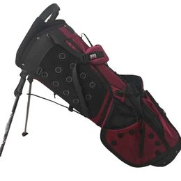 Golf Red Circle T Stand Bags Men A Lightweight Golf Bag Made of Canvas Contact Us for More Pictures