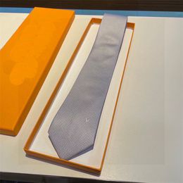 2024 High Quality designer Neck Tie With BOX Men Necktie Design Mens Ties Fashion Neck Tie Stripes Pattern Embroidery Luxurys Designers Business Cravate Neckwear
