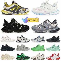 2024 Casual Mens Designer Shoes Women Track 3 3.0 trainers Luxury Triple white black Tess.s. Gomma Leather Nylon Mesh Tracks Trainer Runners Platform Sneakers Size 35-46