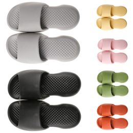 Designer Slippers Shoes Summer and Autumn Breathable Antiskid Supple Yellow Khaki Orange Green Hotels Beaches GAI Other Places Slippers Size 36-45 sport