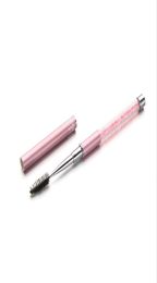 Reusable selling Shiny Disposable Eyelash Applicator Wands Curler Brush Set Mascara Eyebrow Spoolers Comb Wands Spoolies Bru6601931