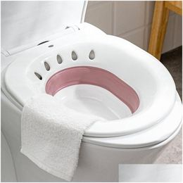 Bathing Tubs Seats Toilet Bubasin Folding Women Bidet Wash Potty Maternal Supply Bath Hip Care Shower Bathroom Basin Drop Delivery Dhru2