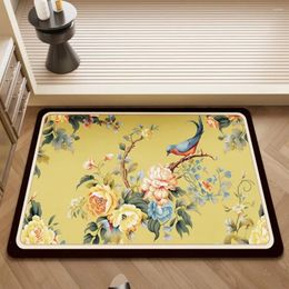 Table Mats Chinese Kitchen Countertop Draining Mat Wear-resistant Drain Style Thickened Tea For