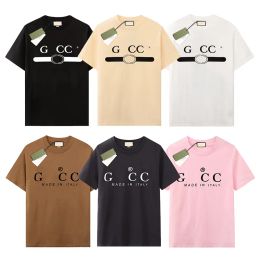 Mens Designer T-Shirt Luxury Brand Gu T Shirts Mens Womens Short Sleeve Tees Summer Casual Shirts Hip Hop Streetwear Tops Shorts Clothing Clothes Various Colors-25