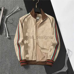 24ss Men's Jackets Same Classic Hoodie Windbreaker New Fashionable Classic Old Full Print Letter Jacket Men and Women Coats