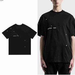 Mens T-shirts Metal He Short Sleeve High Street and