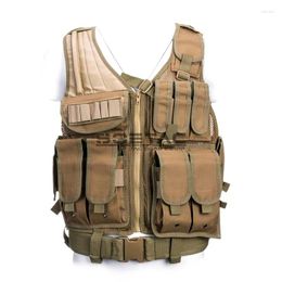 Hunting Jackets Outdoor Military Training Tactical Vest CS Multi-pocket Molle Combat Armour Paintball Security