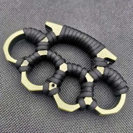 Hand Brace, Ring, Tiger Titanium Alloy Set, Fist Buckle, Legal Survival Equipment, Wolf , Self Defense 1 348673