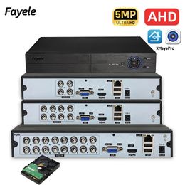 5MP 4CH 8CH AHD DVR 5MN 16CH 6in1 TVI CVI 1080P Analogue Camera Digital Video Recorder XVR HDD For CCTV Security System XMeyepro 240219
