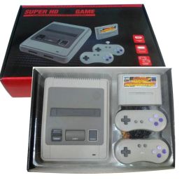 Consoles HD Retro TV Video Game Console For Snes Game Cartridges with 2 Wireless+1 Wired Gamepads Free Game Card with 518 Games for Nes