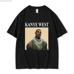 Men's T-Shirts Funny Meme T-Shirt Mens Vintage Hip Hop Rap Style Tshirt Men Women Cotton Short Sleeve Oversized T Shirt StreetwearL2402